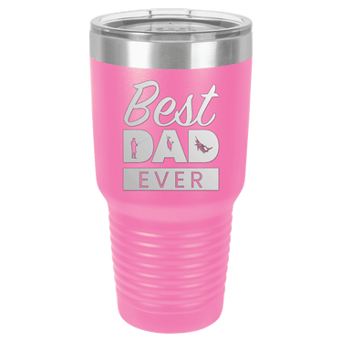 Best Dad Ever Fishing 30oz Ringneck Tumbler